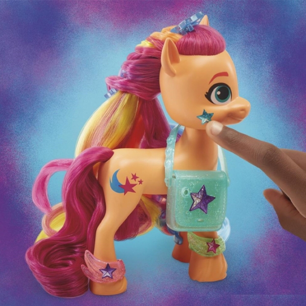 Figurină Hasbro My Little Pony Sunny StarScout Rainbow Hair 5+ / Multicolor photo 3