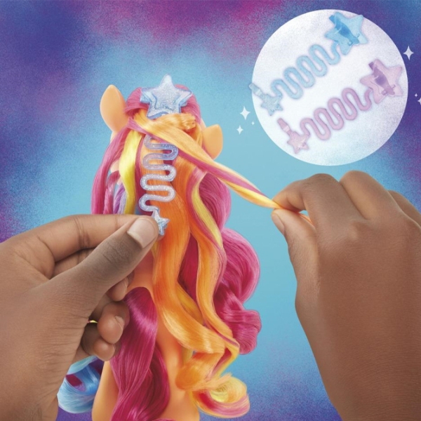 Figurină Hasbro My Little Pony Sunny StarScout Rainbow Hair 5+ / Multicolor photo 5