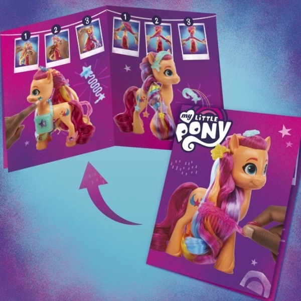 Figurină Hasbro My Little Pony Sunny StarScout Rainbow Hair 5+ / Multicolor photo 7