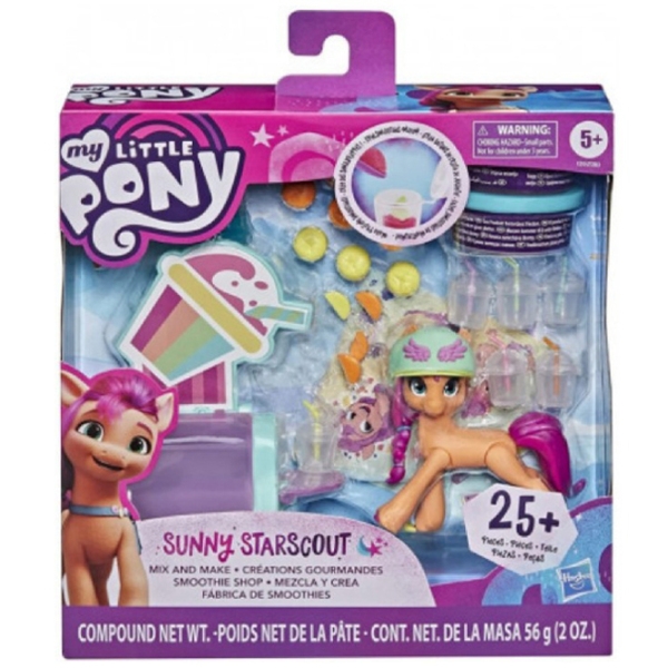 Figurină Hasbro My Little Pony Scene sclipitoare 5+ / Orange photo 2
