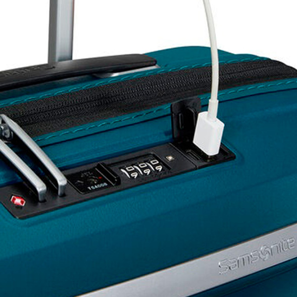 Чемодан Samsonite Upscape Spinner Expandable Синий Petrol 83л   photo 10