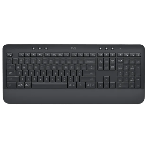 Tastatură Logitech K650 Graphite Home and Office, Fără fir photo 1