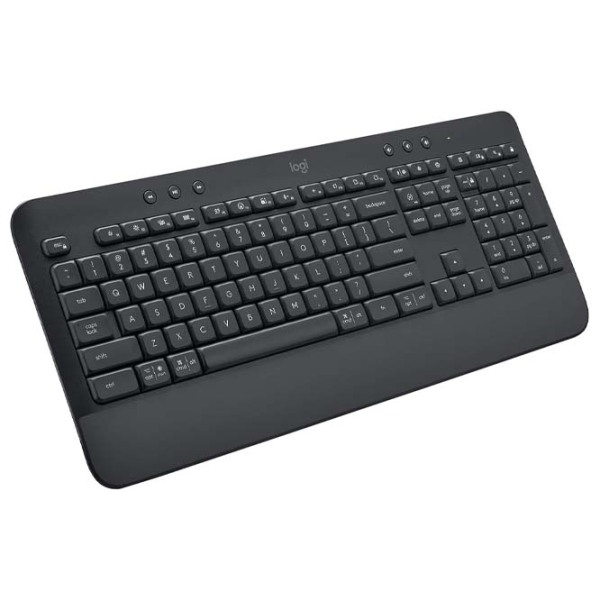 Tastatură Logitech K650 Graphite Home and Office, Fără fir photo 3