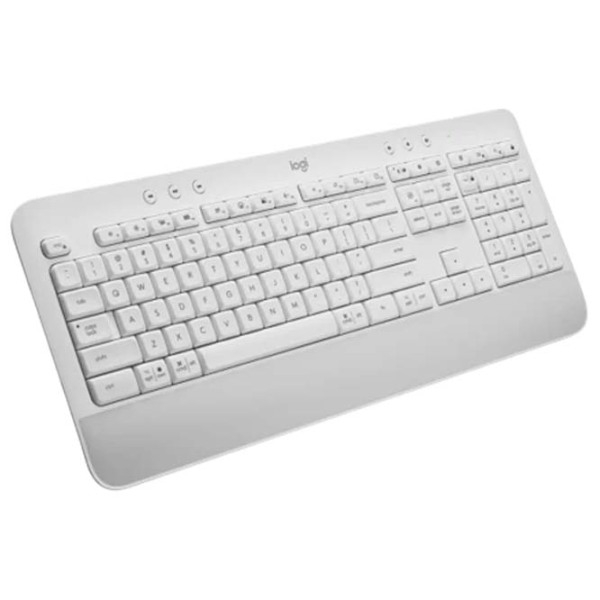 Tastatură Logitech K650 White Home and Office, Fără fir photo 3