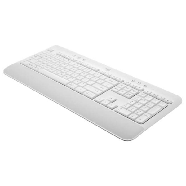 Tastatură Logitech K650 White Home and Office, Fără fir photo 4