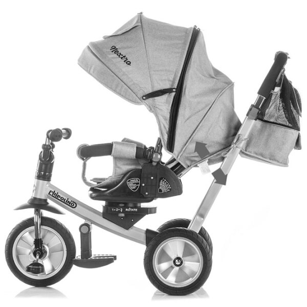 Трицикл Chipolino Nextro Бежевый Металл/ Детский photo 2