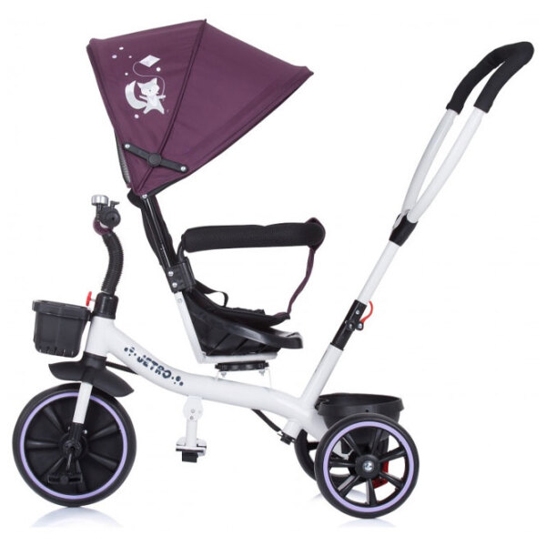Triciclu Chipolino Jetro 360 Purple Metal/ Pentru copii photo 3