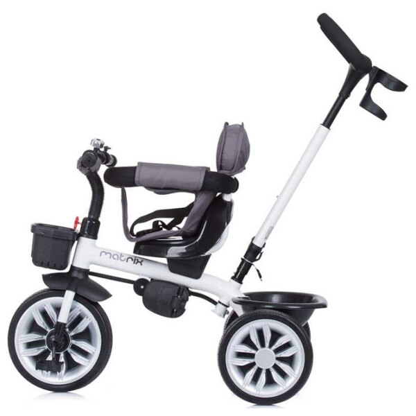 Трицикл Chipolino Matrix 360 Серый Металл/ Детский photo 4
