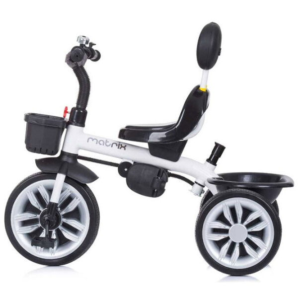 Трицикл Chipolino Matrix 360 Серый Металл/ Детский photo 6