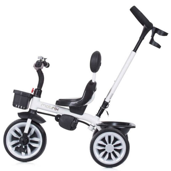 Triciclu Chipolino Matrix 360 Beige Metal/ Pentru copii photo 5