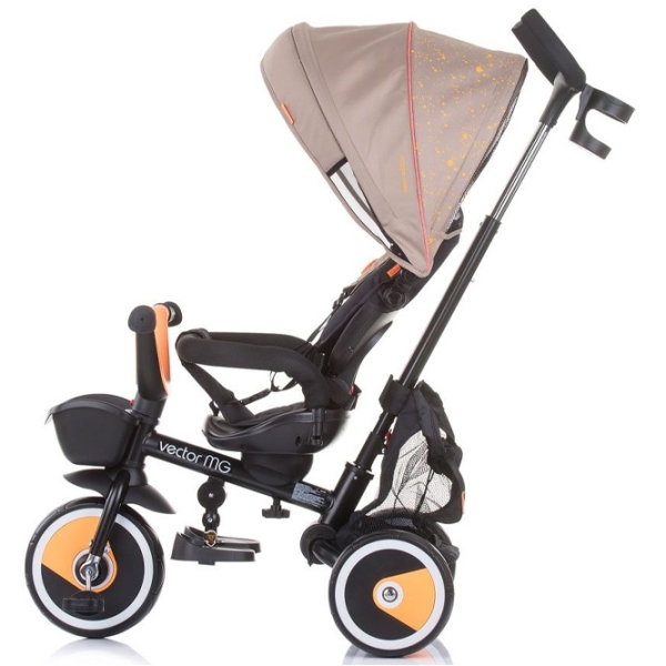 Трицикл Chipolino 360 Vector MG Бежевый Металл/ Детский photo 3