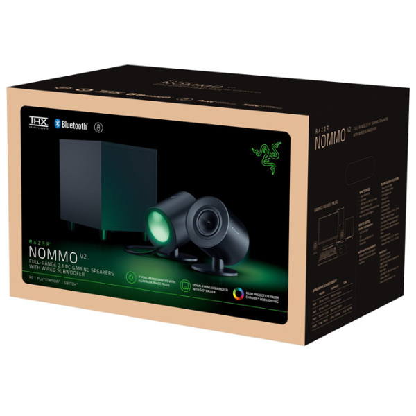 Sistem audio Razer Nommo V2 Black  photo 7