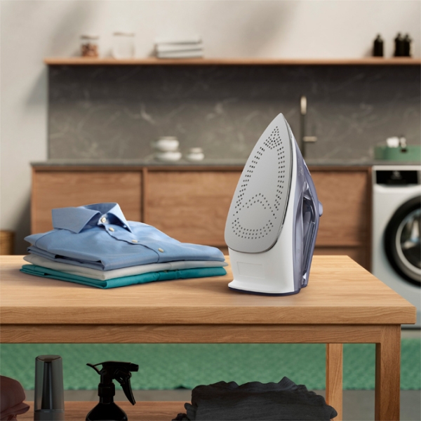 Fier de călcat Electrolux E6SI1-2MN Blue 2400 W, 40 g/ min, 0.33 l, Email photo 3