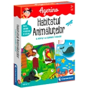 Настольная игра Clementoni Animalutele & Habitatele Lor Развитие, 3+