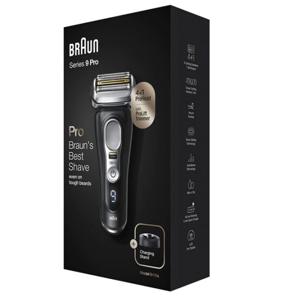 Aparat de ras electric Braun Series 9 Pro 9410s Black  photo 4