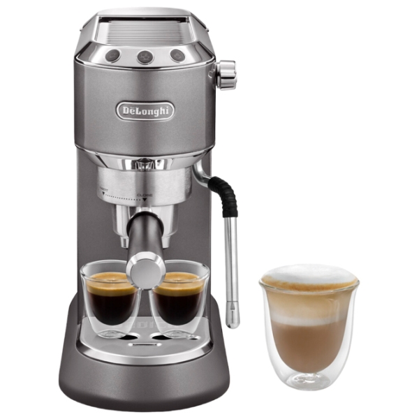 Cafetieră DeLonghi EC885.GY Inox 1300 W, 1.1 l, Bloc termic photo 2