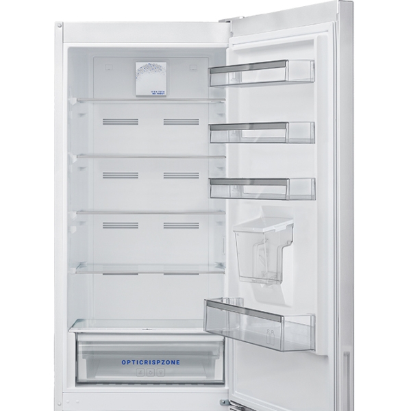Frigider Daewoo FKM367FWR1RS White 266l/ No Frost, 101l/ No Frost, F photo 4