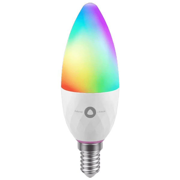 Bec inteligent LED Yandex YNDX-00017 E14 | 4.8 W | RGB photo 1