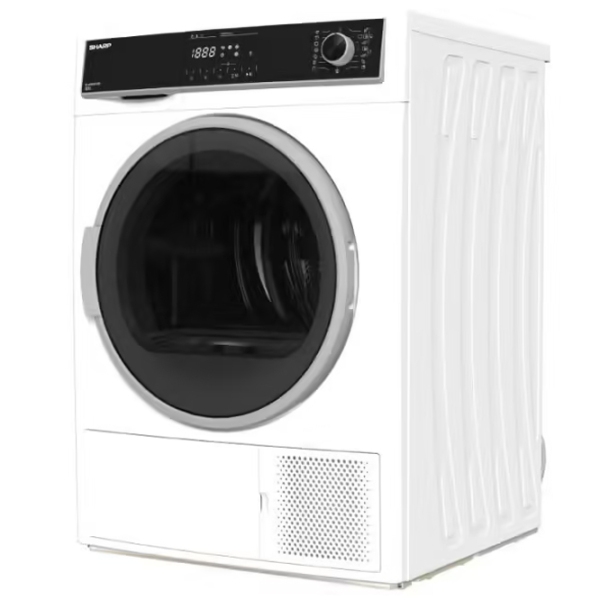 Сушильная машина SHARP KD-HHH0S7EW21-EE Белый 10 кг, A++ photo 2