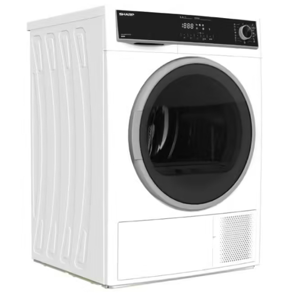 Сушильная машина SHARP KD-HHH0S7EW21-EE Белый 10 кг, A++ photo 3