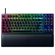 Tastatură Razer Huntsman V2 Tenkeyless Black Gaming, Cu fir