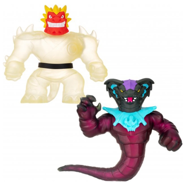 Figurine Goojitzu Glow Shifters Ultraglow Blazagon VS Shadowfang Viper 4+ / Black photo 2