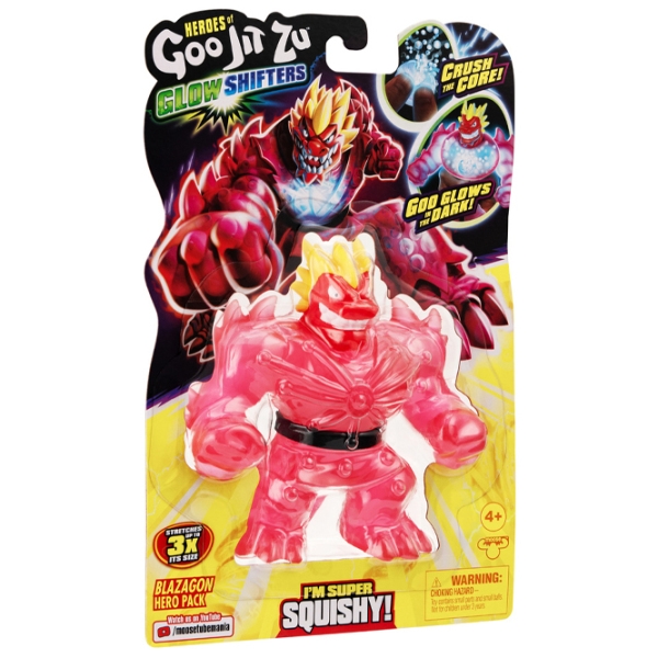 Figurine Goojitzu Glow Shifters Blazagon Hero Pack 4+ / Pink photo 2