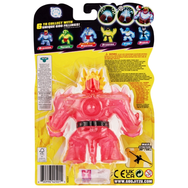 Figurine Goojitzu Glow Shifters Blazagon Hero Pack 4+ / Pink photo 3