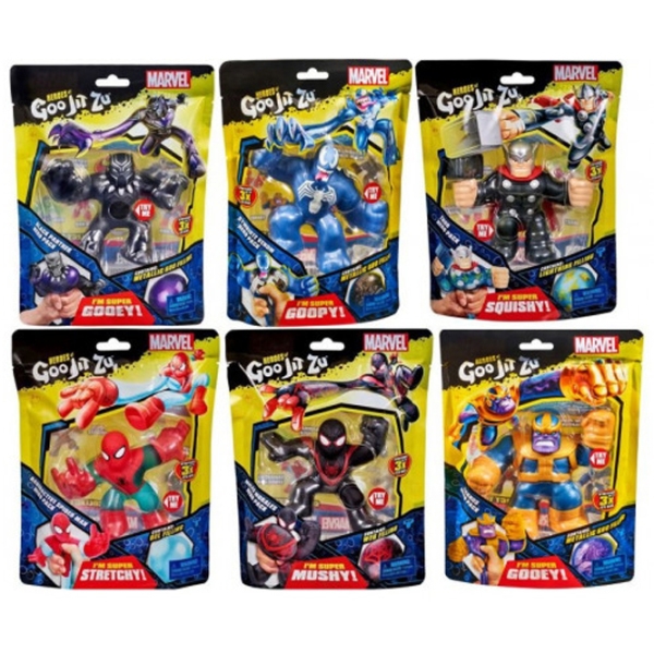 Figurină Goojitzu Super Heroes Marvel Single Pack 4+ / Multicolor photo 1