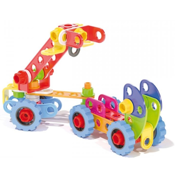 Constructor Quercetti Jumbo Toolbox Multicolor Numărul de piese 90, 3+ photo 2