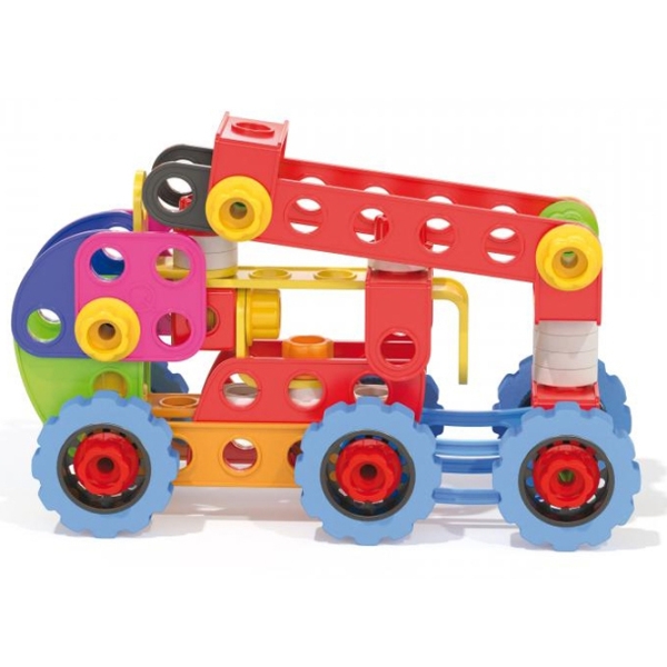 Constructor Quercetti Jumbo Toolbox Multicolor Numărul de piese 90, 3+ photo 3