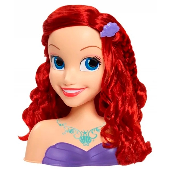 Набор Disney Ariel Styling Head 82522D/87252D бюст куклы 886144872525  3+ photo 2