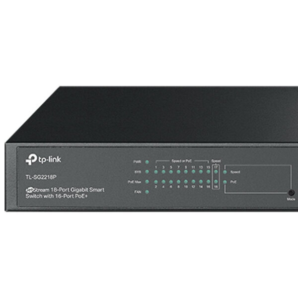 Switch TP-Link TL-SG2218P Black 36 Gbit/ s photo 5