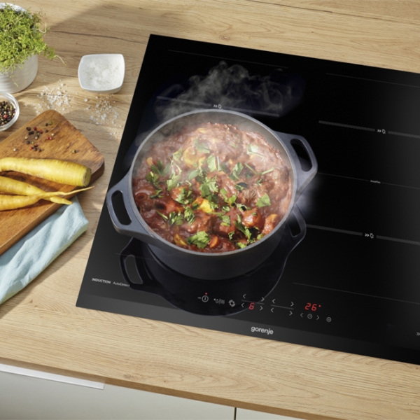 Plită încorporabilă cu inducție Gorenje IT 43 SC7 Black Vitroceramică, 7200 W photo 4