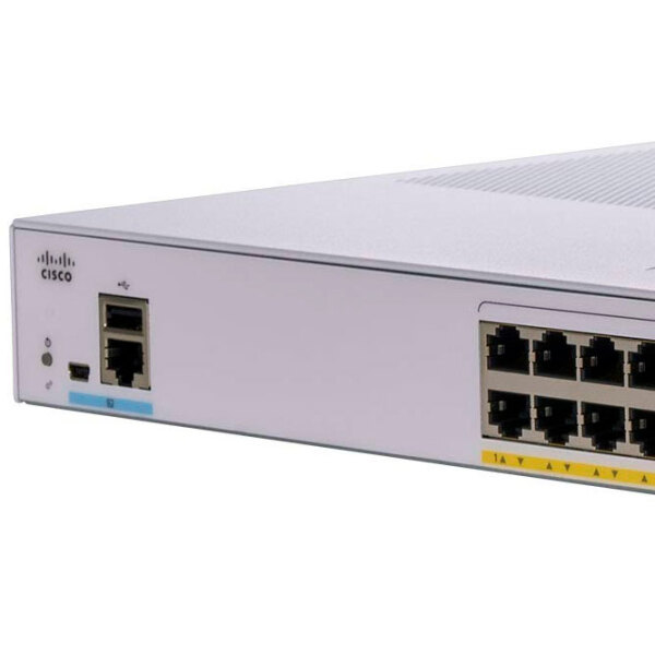Коммутатор Cisco CBS350-24P-4G Белый 56 Гбит/ с photo 5
