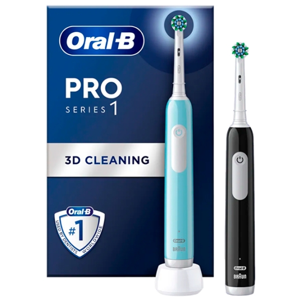 Зубная электрощетка Braun D305.523.3H Pro Series 1 Duo Черный  photo 3