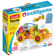 Constructor Quercetti Tecno Jumbo Multicolor Numărul de piese 76, 3+