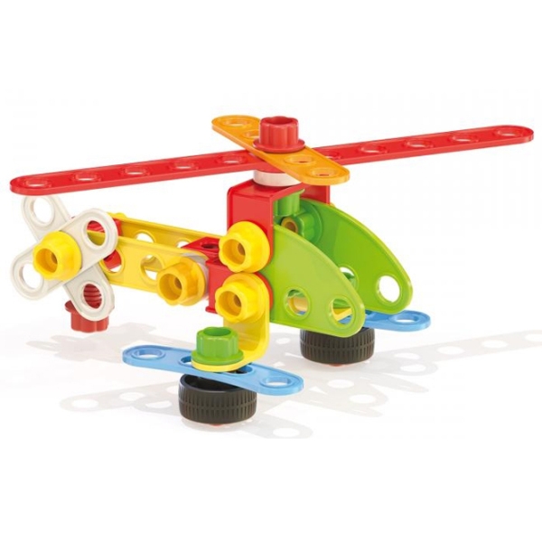 Constructor Quercetti Tecno Jumbo Multicolor Numărul de piese 76, 3+ photo 3
