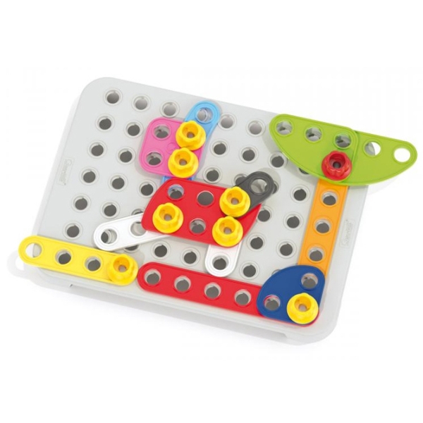 Constructor Quercetti Techno Jumbo Starter Set Multicolor Numărul de piese 52, 3+ photo 2
