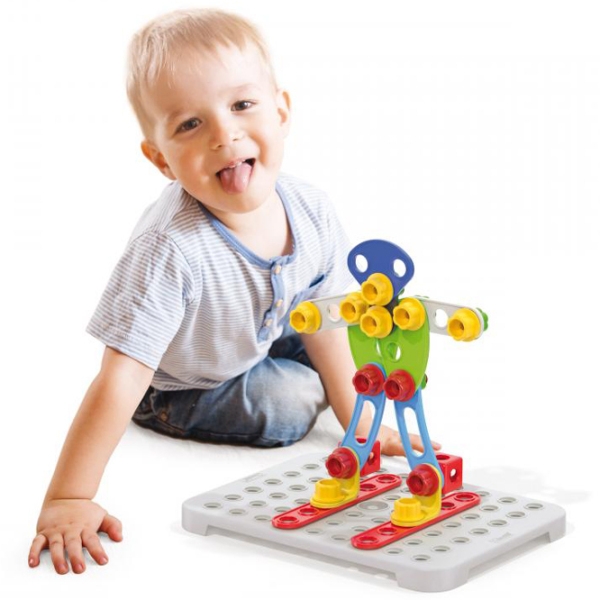 Constructor Quercetti Techno Jumbo Starter Set Multicolor Numărul de piese 52, 3+ photo 4