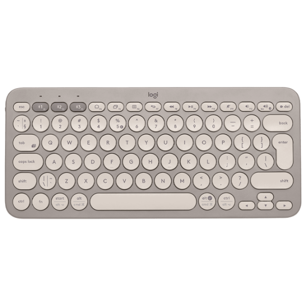 Клавиатура Logitech K380 Песочный Для дома и офиса, Беспроводные photo 1