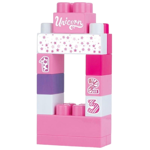 Конструктор Dolu Toy Unicorn Розовый Количество деталей 70, 1+ photo 4