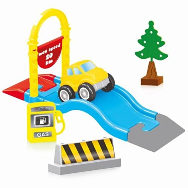 Конструктор Dolu Toy My first runway 5025 Разноцветный Количество деталей 50, 1+ photo 2
