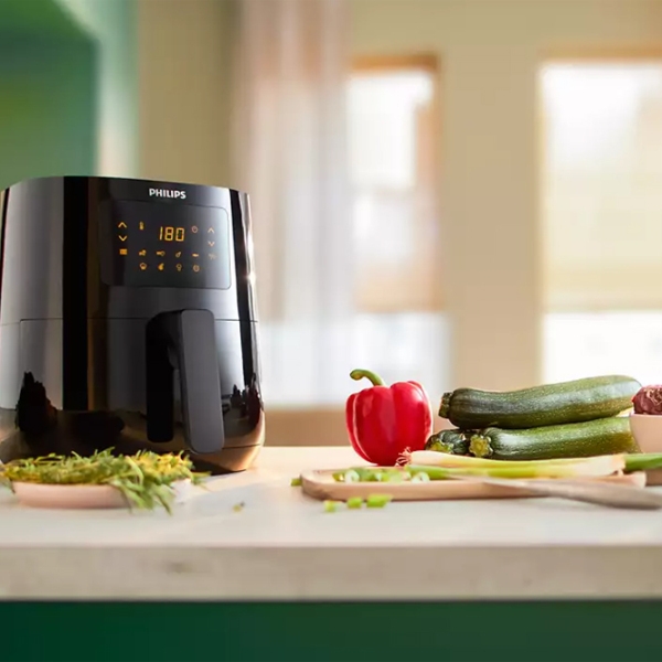 Friteuză-cuptor Philips HD9252/ 90 Black 1400 W photo 3