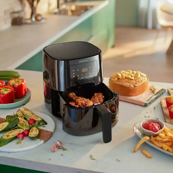 Friteuză-cuptor Philips HD9252/ 90 Black 1400 W photo 6
