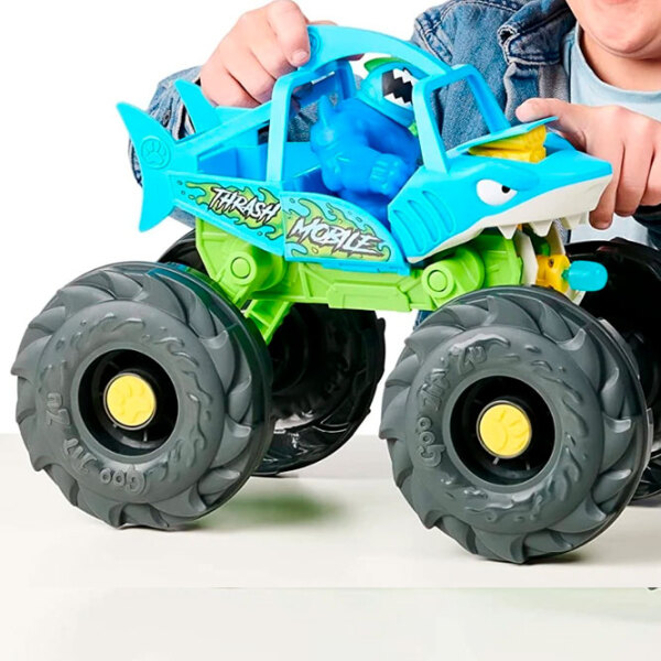 Фигурка Goojitzu внедорожники Thrash Mobile 4+ / Синий photo 3