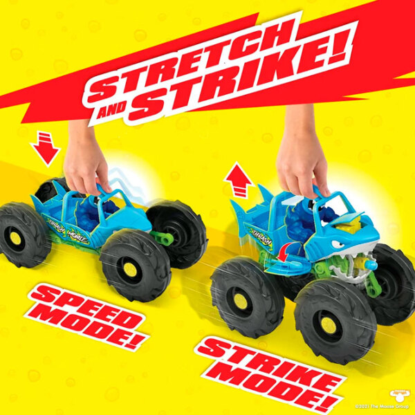 Фигурка Goojitzu внедорожники Thrash Mobile 4+ / Синий photo 4