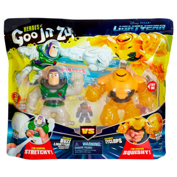 Фигурка Goojitzu Lightyear Twin Pack Buzz Lightyear vs Cyclops 4+ / Разноцветный photo 4