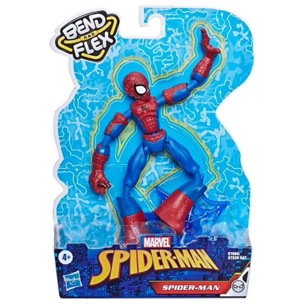 Фигурка Hasbro Spider-Man Spider-Man Bend N Flex 4+ / Черный photo 3