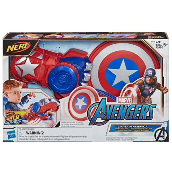Figurină Hasbro Avengers Power Moves Role Play Cap 5+ / Red photo 2